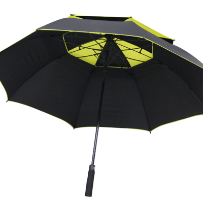 Fiberglass Straight RPET Eco-Friendly  Golf Umbrella Custom Printed Promotional Umbrella With Custom Logo For Adults