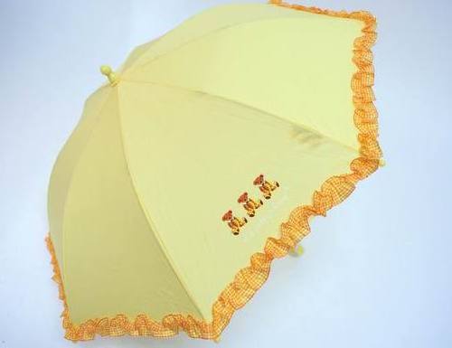 Manufacturer Factory Windproof Uv Lovely Cute Animal 3D Custom Print Pink Cartoon Rain Kids Children Umbrellas