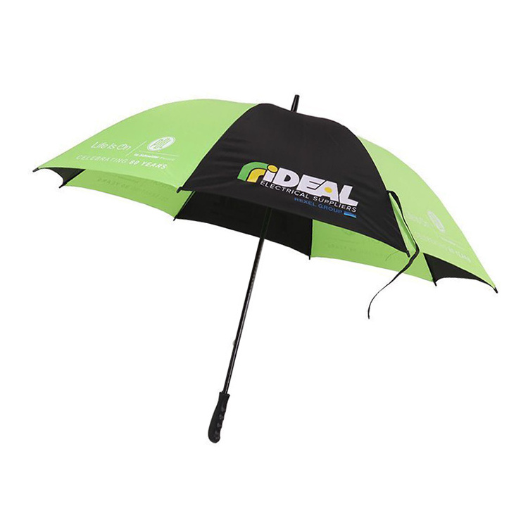 Umbrella Golf Umbrella Metal Shaft Heat Transfer Modern Golf Umbrellas Outdoor With Custom Logo For Adults