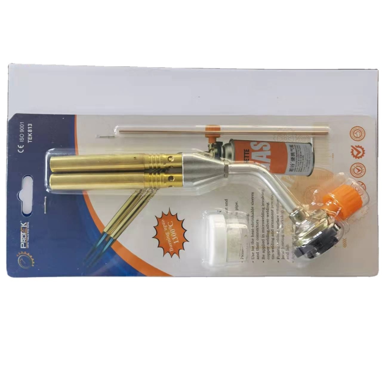 Outdoor Camping BBQ Picnic Flame Thrower Gun Fire Lighter Starter Gas Torch Flame Gun