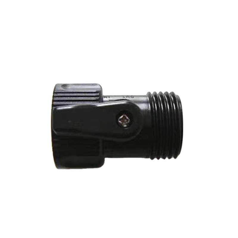 plastic hose flexible tube greenhouse garden water shut off plastic mini ball valve