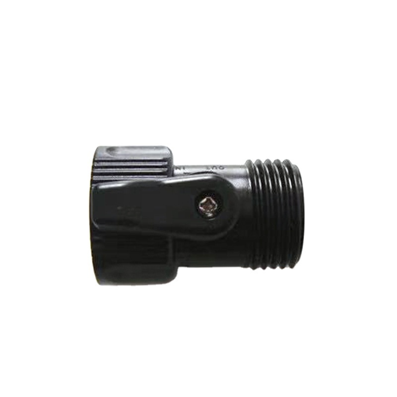 plastic hose flexible tube greenhouse garden water shut off plastic mini ball valve