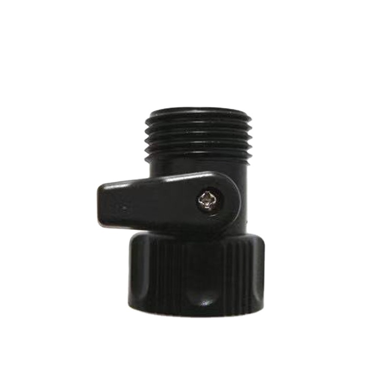 plastic hose flexible tube greenhouse garden water shut off plastic mini ball valve