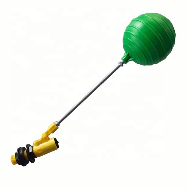 plastic water tank level controller plastic floating float ball valve with plastic ball