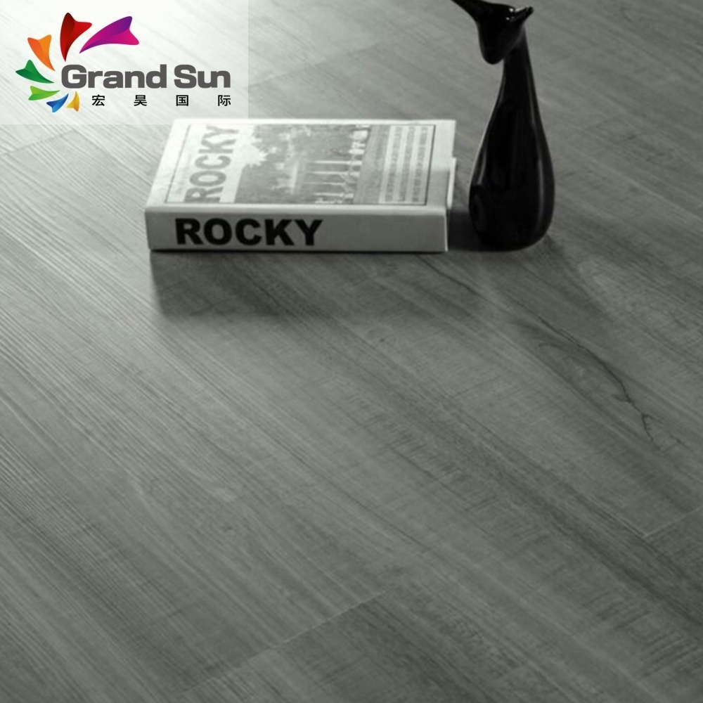 wood 12mm oak laminated flooring non slip mdf hdf floor economic cheap floor from China