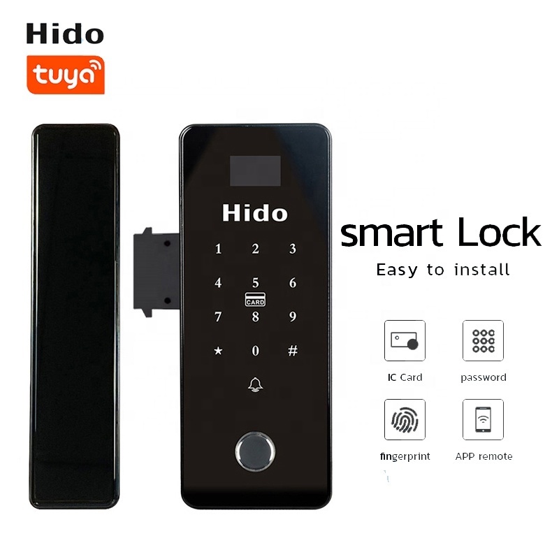 Hido Biometric Fingerprint Lock Sliding Door Wifi Password Tuya APP Door Lock Digital