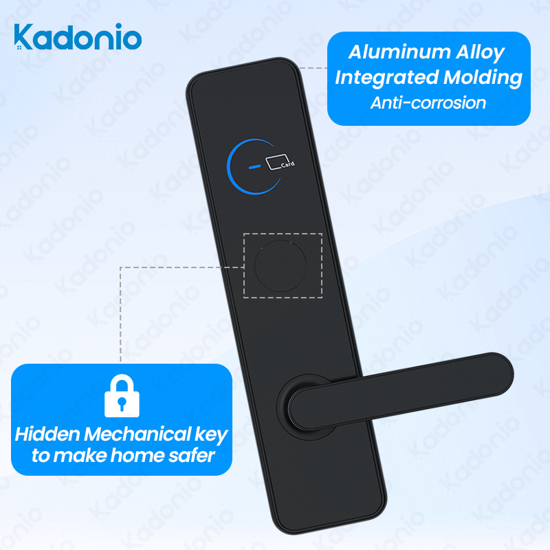 Kadonio Key Card Smart Hotel Door Lock TT Hotel System Smart Reasonable Price With Energy Saving Switch