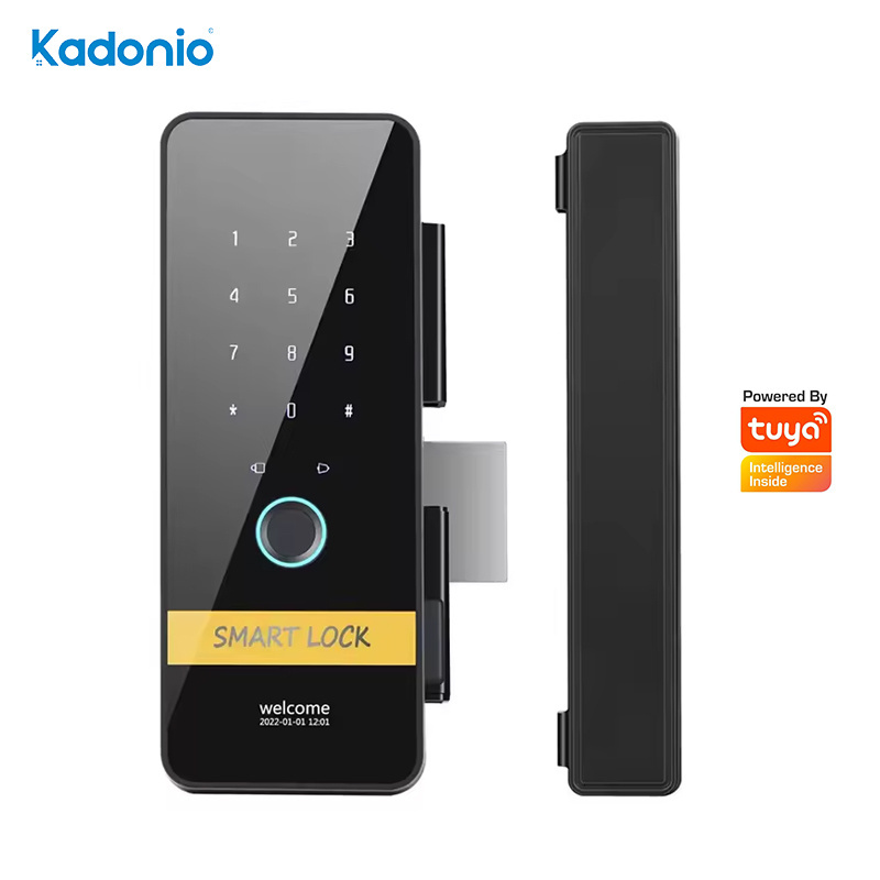 Kadonio Advance Technology Low Price Automatic Keyless Entry Glass Smart Hook Lock For Sliding Door