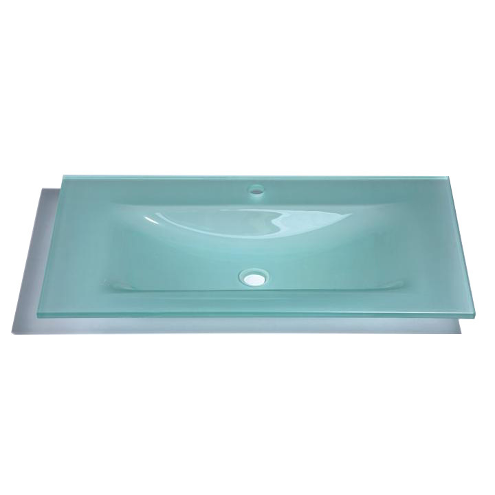 Manufacturer china sinks various size and color bathroom transparent glass basin