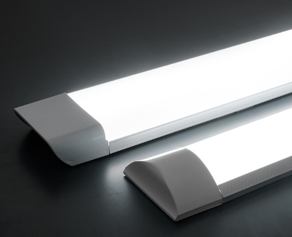 Commercial Office Celling Lighting Fixtures Manufacture LED Tube Light Square LED Batten Light T5 T8 2ft 4ft 8ft