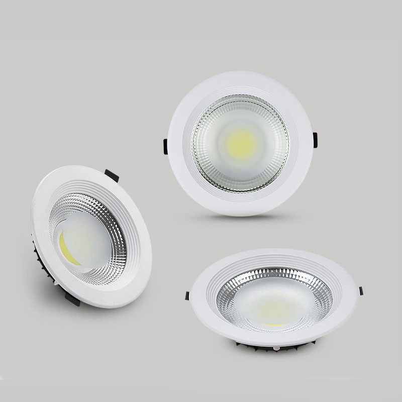 COB Trimless Recessed Down Light For Hotel Led Downlight Ceiling Spotlights