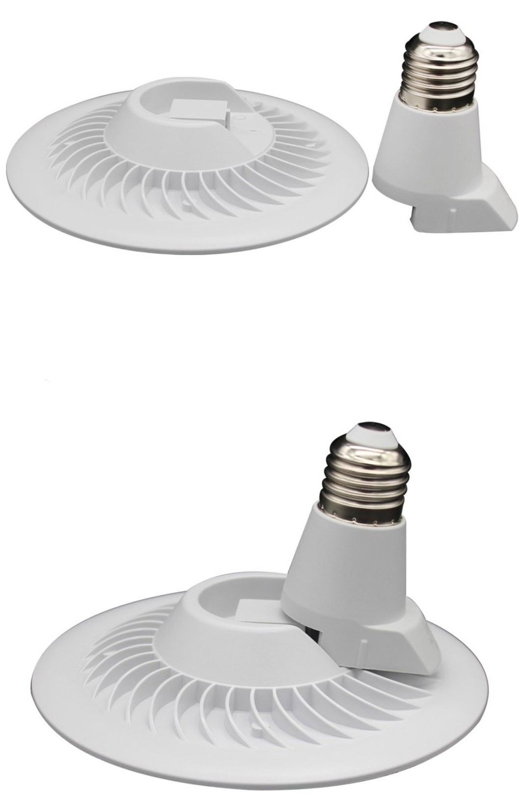 Hot-Selling Mushroom Removable Split High Lumen E26 E27 B22 Ceiling Light 30W 40W 50W LED UFO Bulb Light