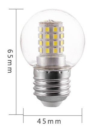 Plastic White LED Corn Bulb G45 Led Bulb Magic Bean Light Bulb E27 Screw Base 5W 7W 9W