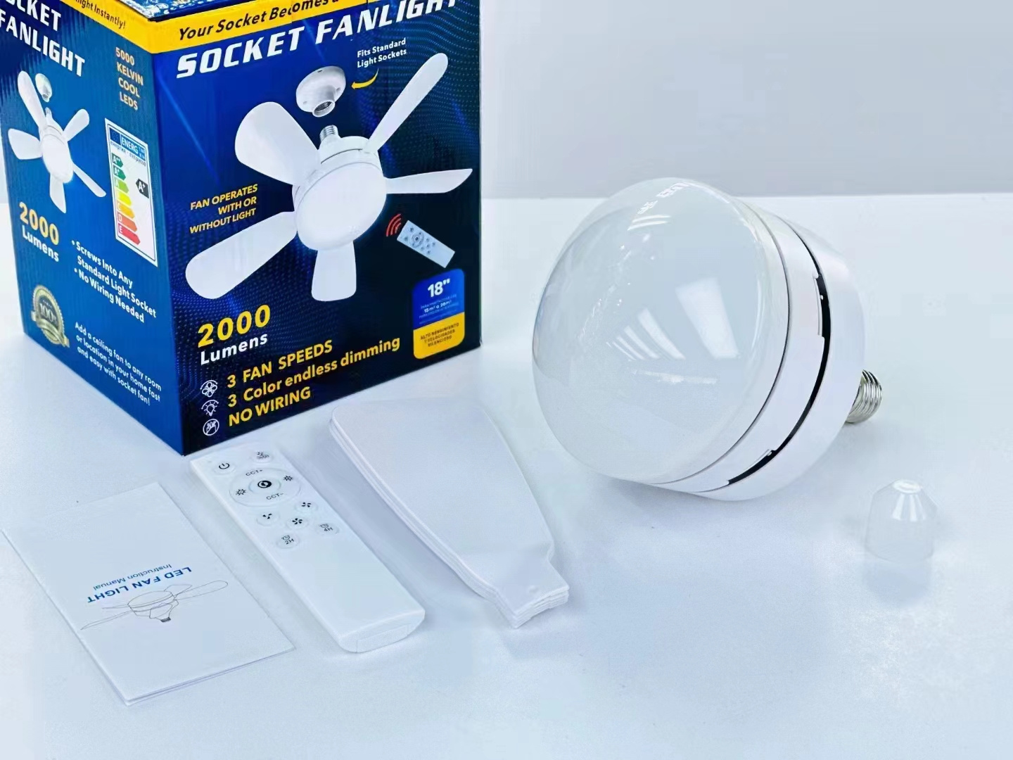 Fan With Light With Remote Contral For Ceiling Fan With Led Lights Smart