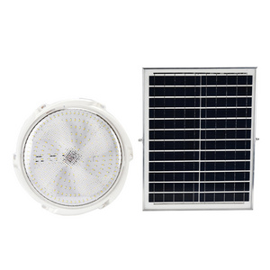 Factory Sale Outdoor Waterproof Ceiling Solar Light Indoor With Remote Control Solar Circular Lamp Led Solar Ceiling Light