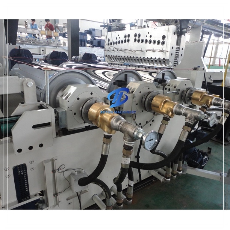 factory sell packaging pet sheet extrusion line production line for transparent pet sheet extrusion