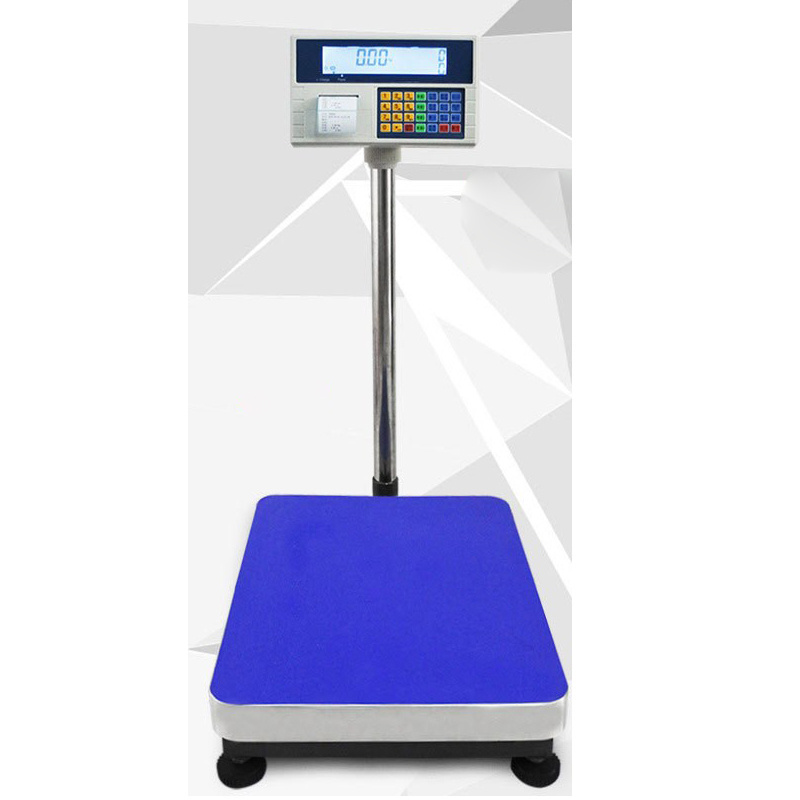 100KG 200KG Weight Scale With Printer Body Weight Scale Digital  Smart Label Weight Scale