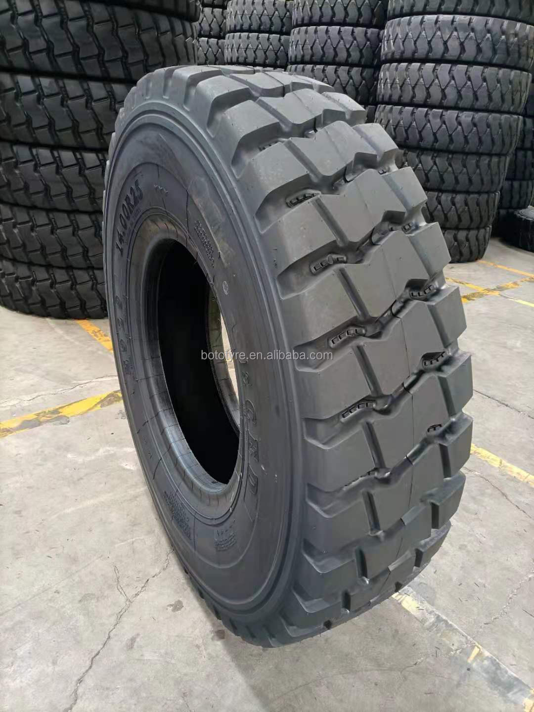 WINDA BOTO dump truck tyre 14.00R25 OTR tyre with cut resistance good prices for inner tube E929