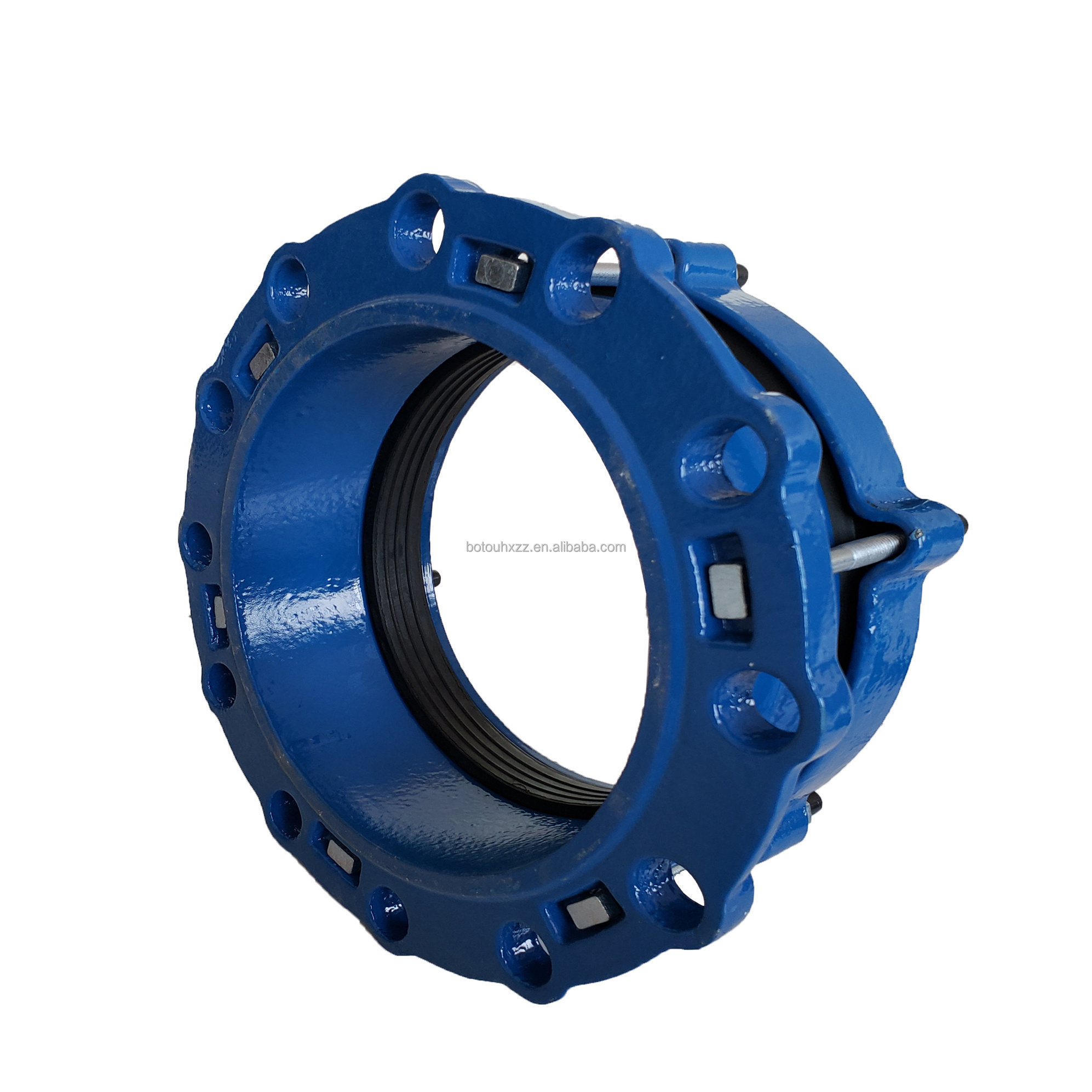 DI wide range quick Flexible flange Coupling ductile iron flange joint