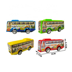 Wholesale mini pull back car Bus toy