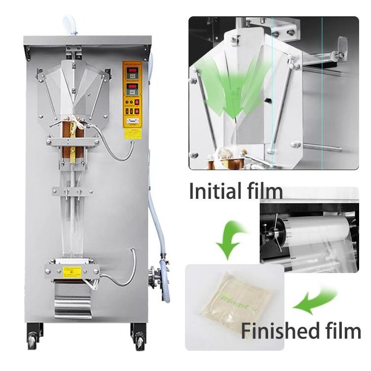 automatic self suppprting compact pre-made liquid soap juice glucose powder drink water pouch filling sealing machine