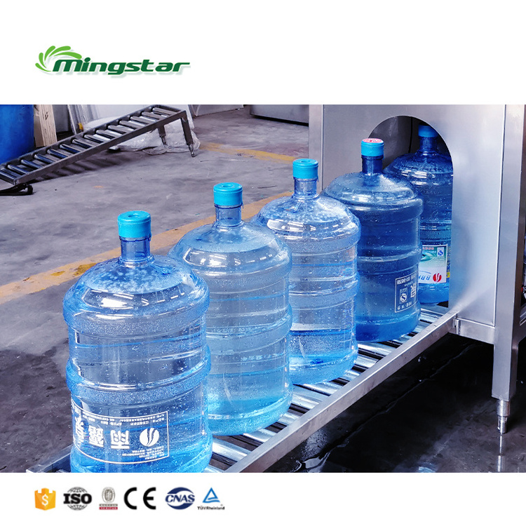 automatic 20 liter water bottle filling  600 bph miner water fill machine 5 gallon filling machine