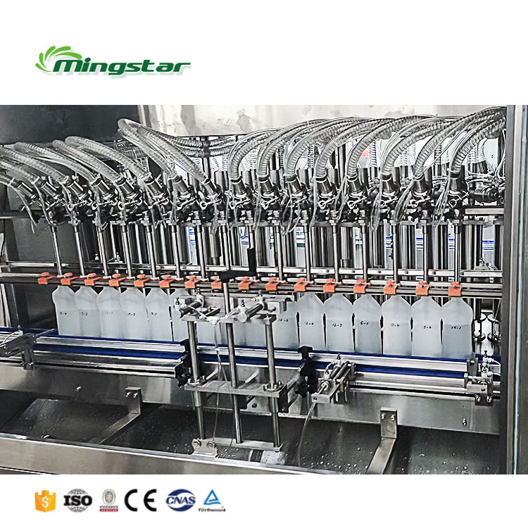 Oil Bottling Line Sunflower Olive Palm Vegetable Edible Cooking Oil Filling Machine