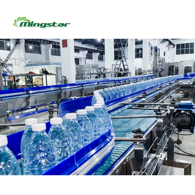 Mingstar  3000 BPH Automatic mineral drinking pure water bottling plant machine equipment bottle filling machine price in ghana