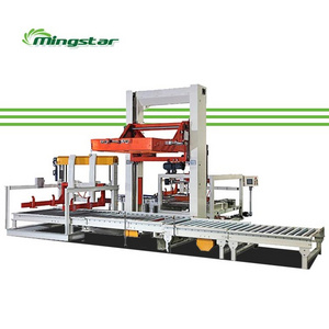 Full Automatic Carton Bag Palletizer Machine For PET Or Glass Bottled Water Packing