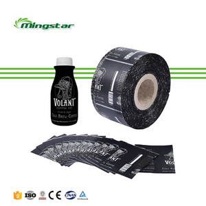 Printing Clear PVC Shrink Film Plastic Heat Shrink Wrap Label /PET Shrink Sleeve For Beverage Can Bottles