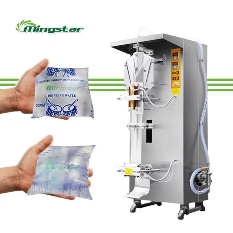 High Efficiency Sachet Pure Water Making Filling Sealing Packaging  Machine Price In Ghana