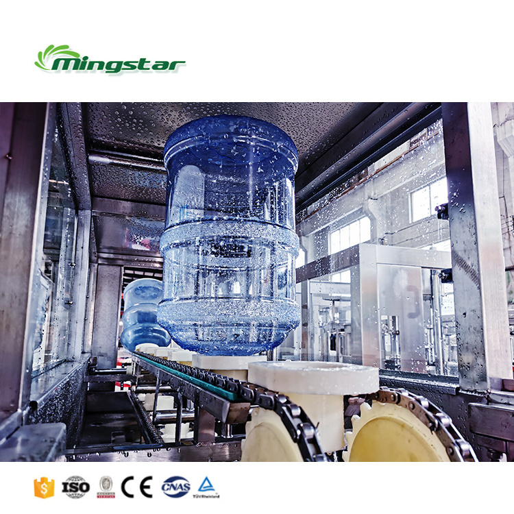 automatic 20 liter water bottle filling  600 bph miner water fill machine 5 gallon filling machine