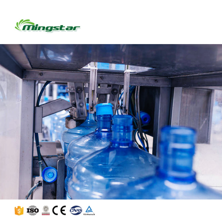 automatic 20 liter water bottle filling  600 bph miner water fill machine 5 gallon filling machine