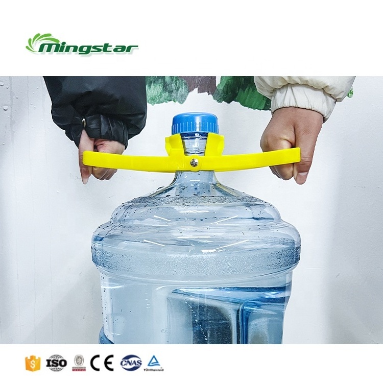 Free samples good quality 3 5 Gallon Drinking Water Bottle Handle Carrier   Plastic Handle elevator