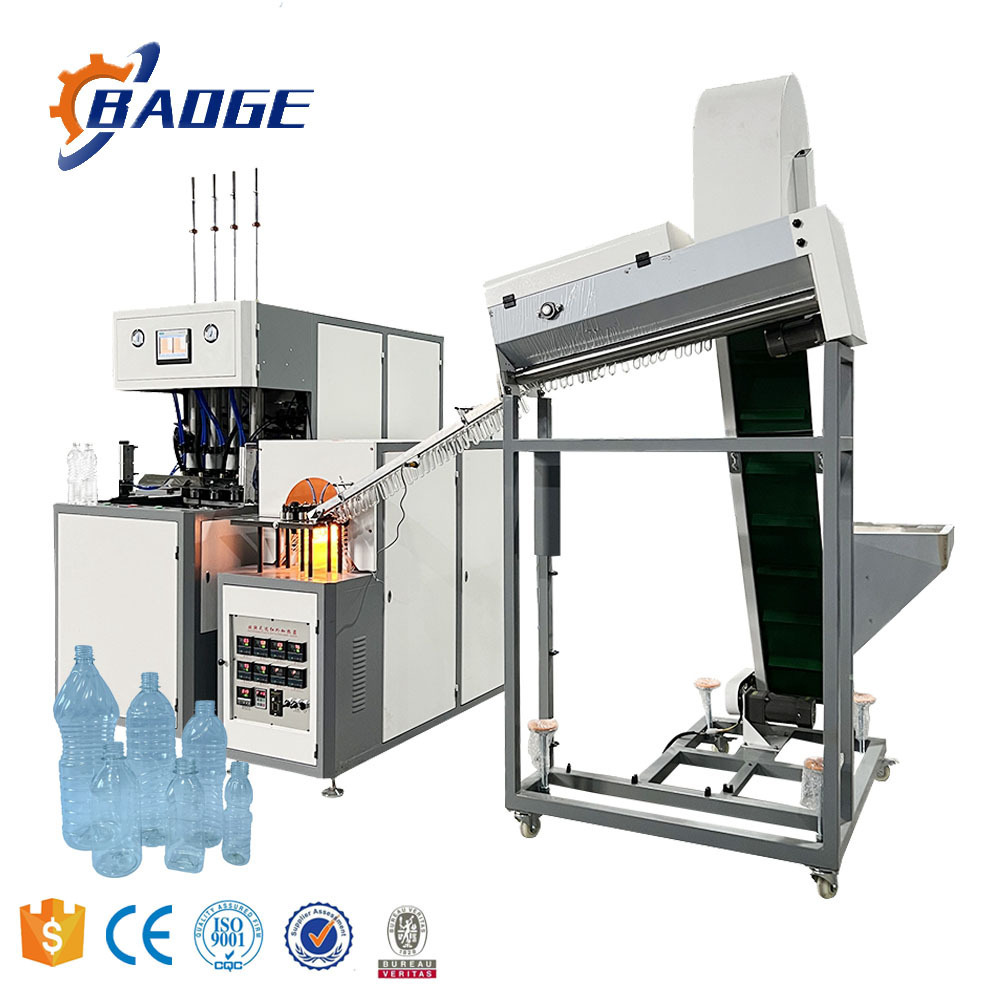 Semi Automatic 200ML 1L 2L 5L Plastic Pet Bottle Making Machine Price Blowing Machine Blow Molding Machines