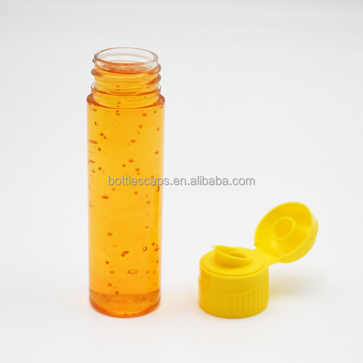 60ml Clear Pet Squeeze Honey Soy Sauce Salad Dressing Plastic Bottle For Ketchup