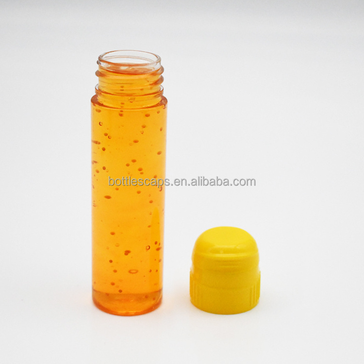 60ml Clear Pet Squeeze Honey Soy Sauce Salad Dressing Plastic Bottle For Ketchup