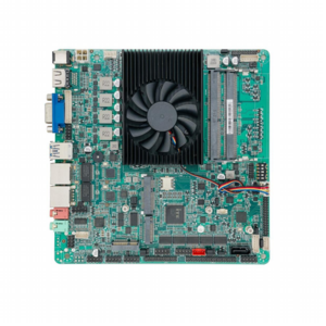 Core i5 1135G7 Industrial Fan Cooling Main Board X86 Motherboards DDR4 Thin Mini ITX Motherboard with 2 Lan 6 Com Ports