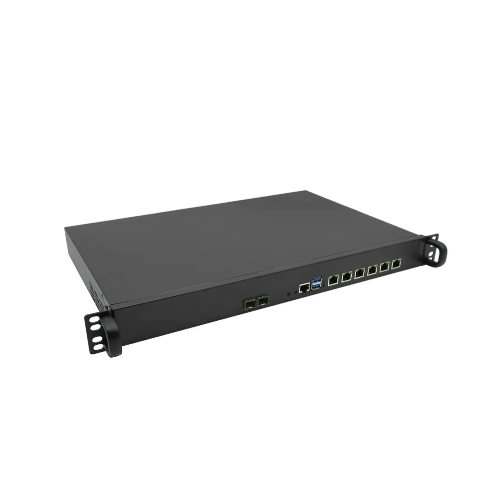 Cheaper J4125 6 lans pc Network 1U firewall support I3I5I7 network firewall pfsense Linux Firewall VPN appliance Pfsense 1U PC