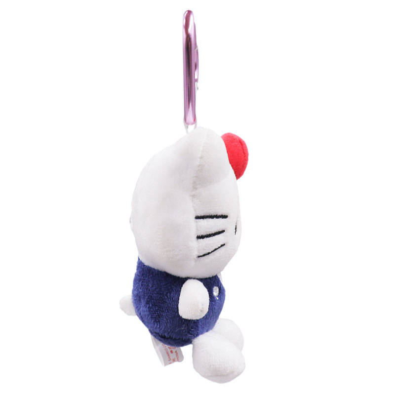 Botu New Wholesale 10cm Hello Kt Plush Keychains Classic Kitty Designs Soft Plushie Cartoon Keychains