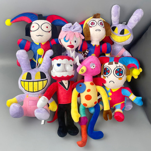 Botu new and hot THE AMAZING DIGITAL CIRCUS Plush Clown dolls mni Jax Anime Joker kawaii Christmas Gift funny stuffed plush toys