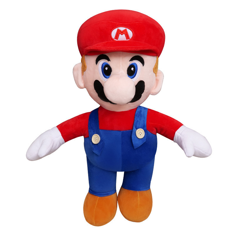 Botu custom hot anime mario super doll plush soft cartoon game figure super brother birthday gifts pillow stuffed M&L plush toys