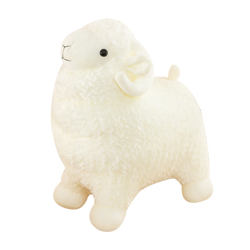 Wholesale  sheep plush toys sheep dolls pillows simulation goat stuffed animal toy plushies peluche grassland animalKorean dolls