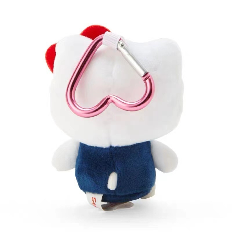 Botu New Wholesale 10cm Hello Kt Plush Keychains Classic Kitty Designs Soft Plushie Cartoon Keychains