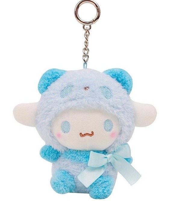 Botu  Sanrioed 12cm Kuromi My Melody K Cat Pc Dog Hello Kitten Keychain Anime Plush Figure Pendant Accessories Cute Animals Toys