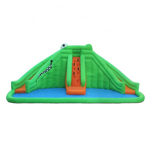 Professional Commercial Giant Outdoor Double Lane Slip Mini Inflatable Water Slide for Kid and Adult