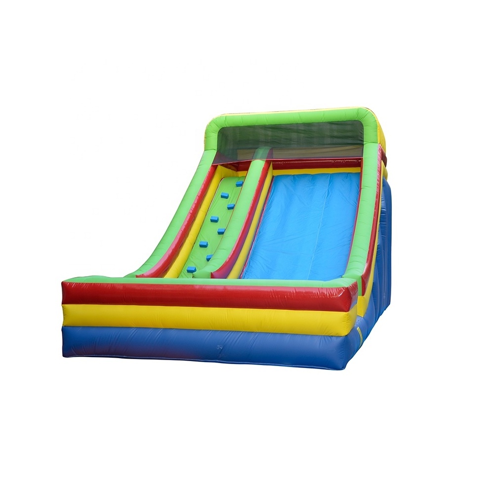 PVC Big 30ft Tall Kakuna Water Slide  Inflatable Large Toboggan Dry Stair Slide for Sale