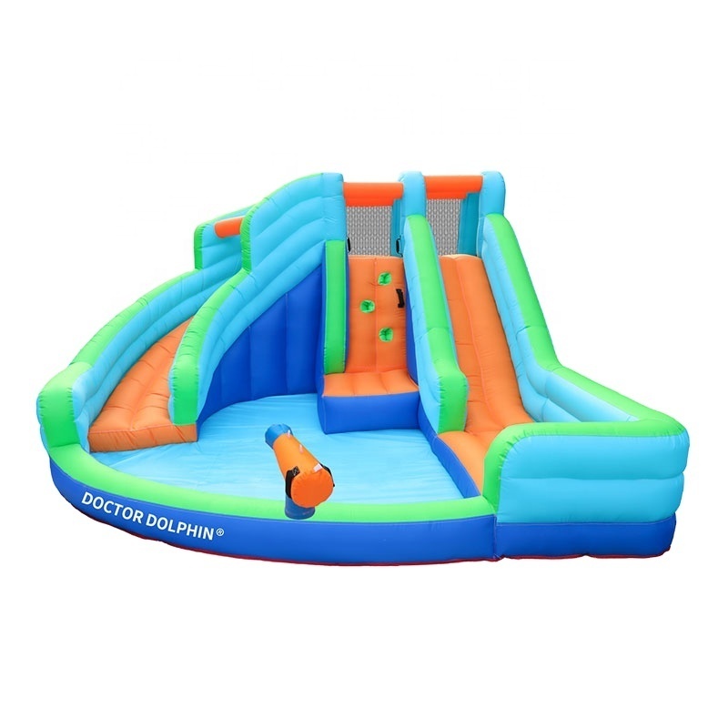 Double Slide Combo Giant Inflatable Bounce House Bouncy Castle for Sale with Water Slide China Manufacturer