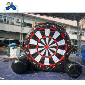 Inflatable sport games soccer dart board game, inflatable foot dart game,durable PVC inflatable football dart