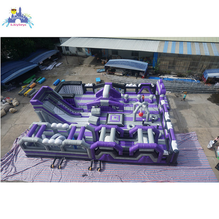 Outdoor Playground jumping bouncer mobile inflatable park  inflatable amusement park